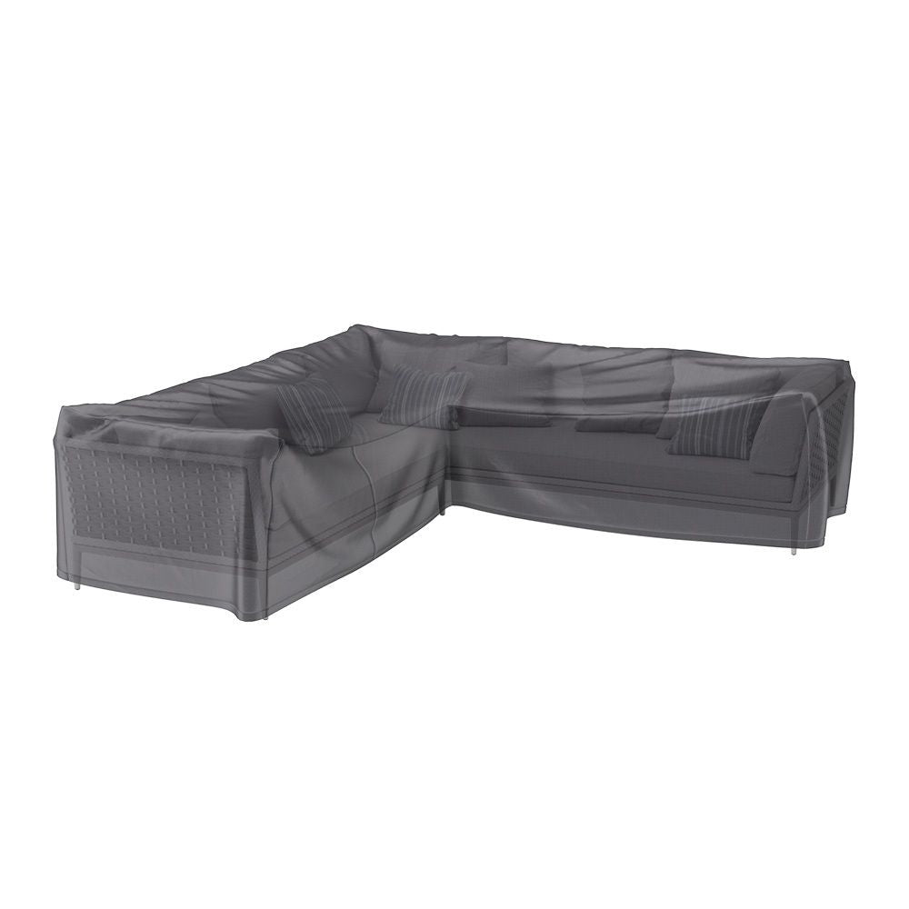 Loungetrekk 220x220x70 cm grå - AeroCover montert på lounge