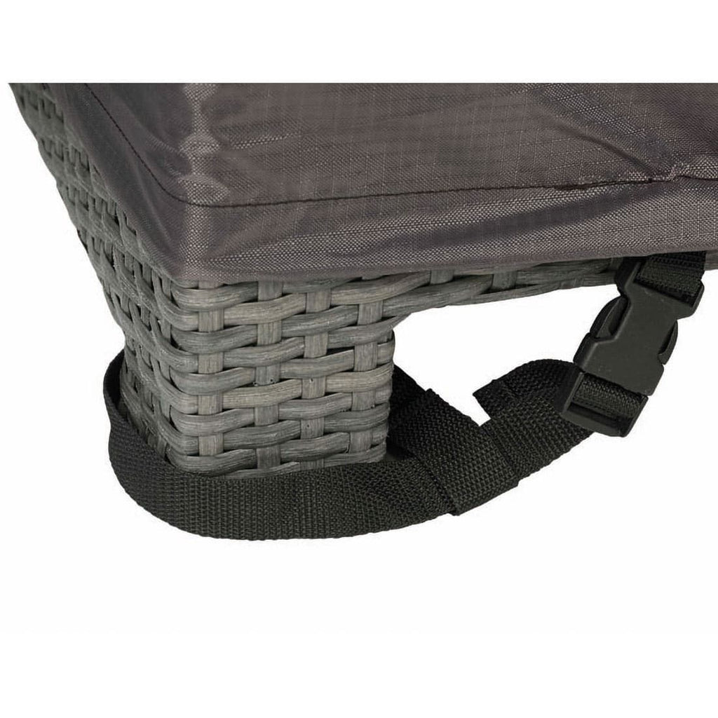 Loungetrekk til hjørnesofa 255x255x65/90 cm - AeroCover komplett sett