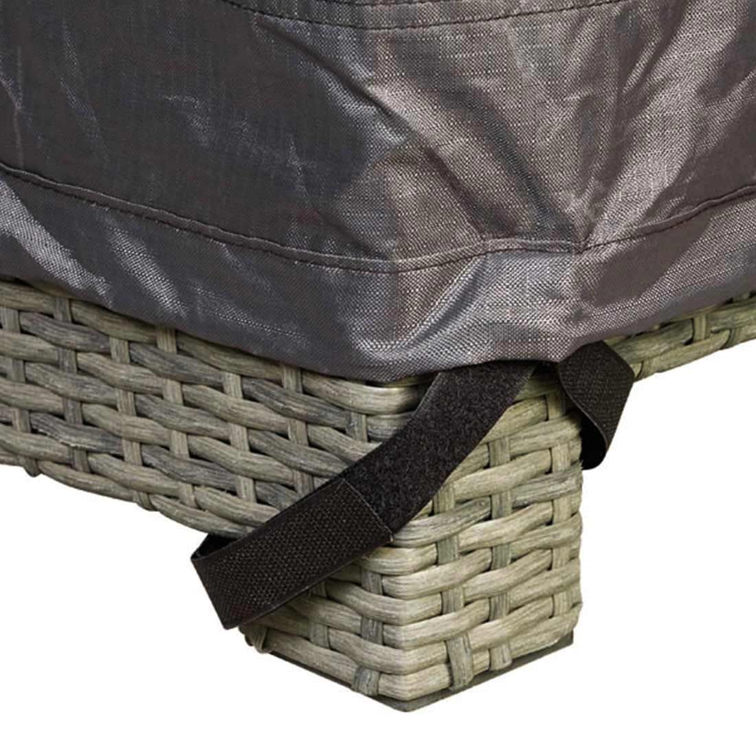 Loungetrekk til hjørnesofa 255x255x65/90 cm - AeroCover pustende membran