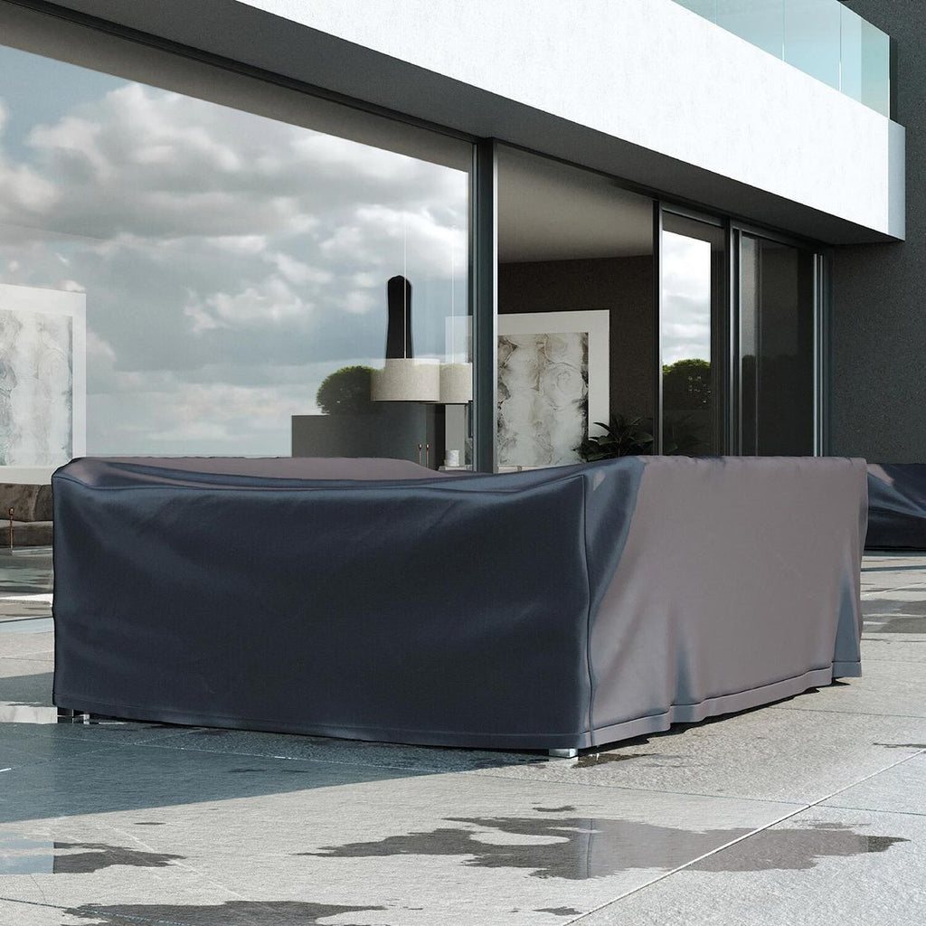 Loungetrekk 300x250x70 cm grå - AeroCover detalj av materiale