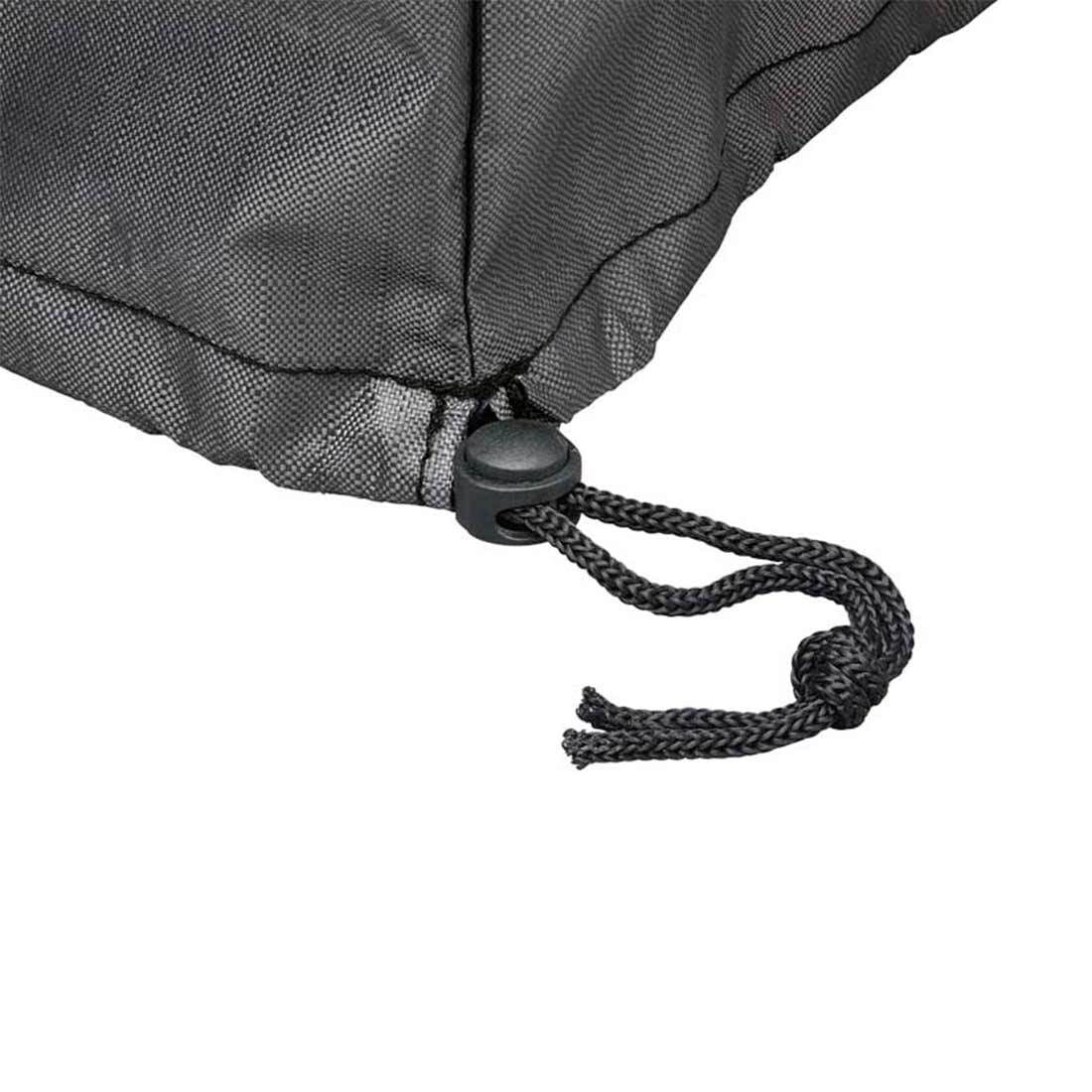 Nærbilde av snor og stopper på Loungetrekk for hjørnesofa 300x300x70 cm - AeroCover
