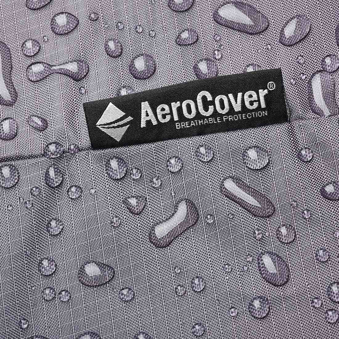 Oversikt av Loungetrekk for hjørnesofa 300x300x70 cm - AeroCover på terrasse