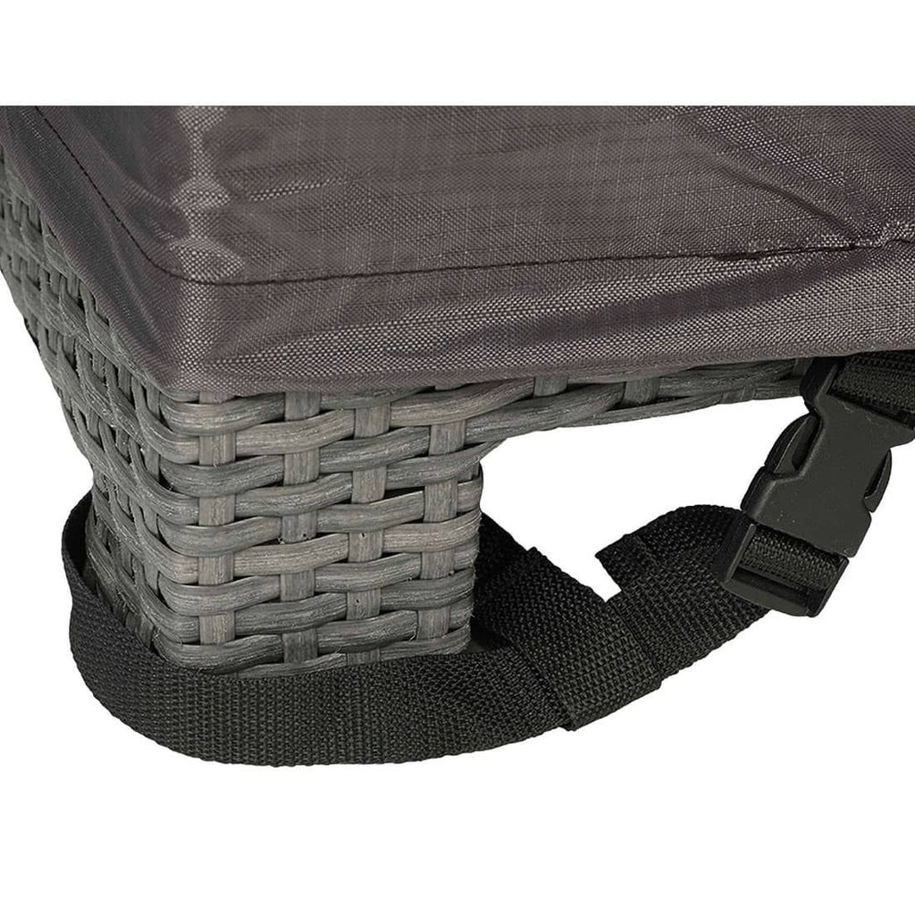 Loungetrekk for hjørnesofa 300x300x70 cm - AeroCover pakket med oppbevaringspose