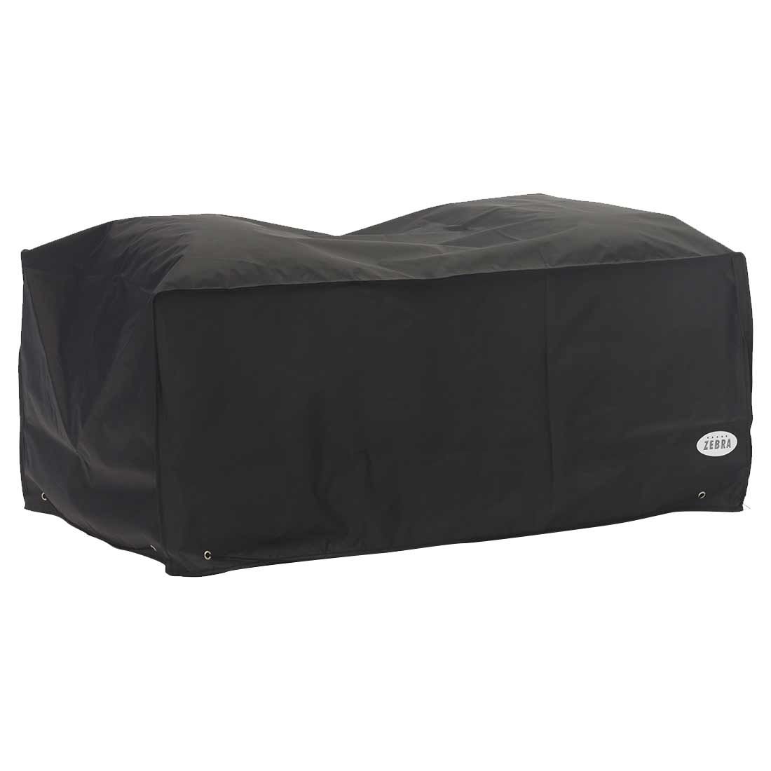 Loungetrekk Cubo 2-seter 136x77x56 cm Zebra forfra