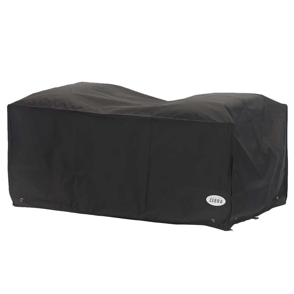 Loungetrekk Cubo 2-seter 136x77x56 cm Zebra bakside
