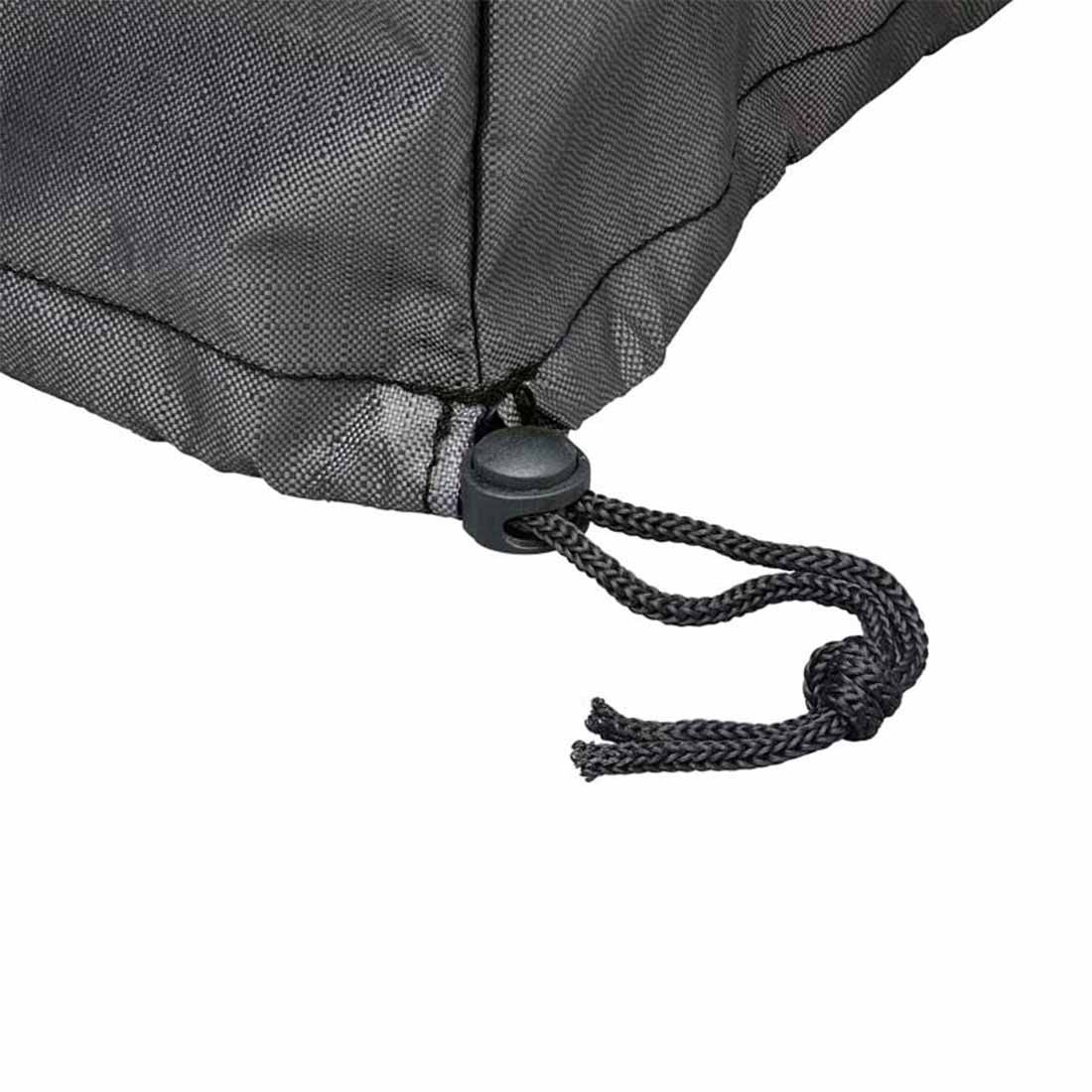 Nærbilde av snor og stopper på Loungetrekk for hjørnesofa 270x270x100x70 cm AeroCover