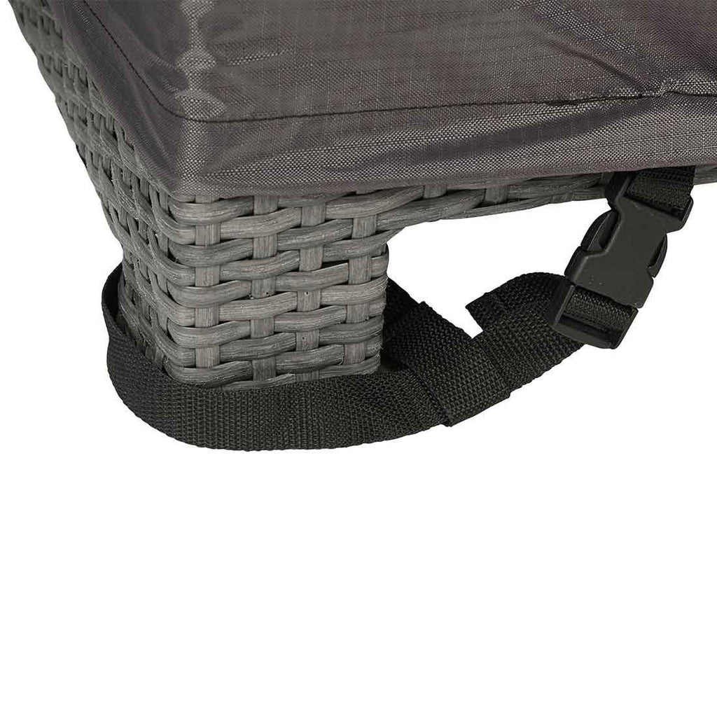 Loungetrekk for hjørnesofa 270x270x100x70 cm AeroCover oppbevaringstaske
