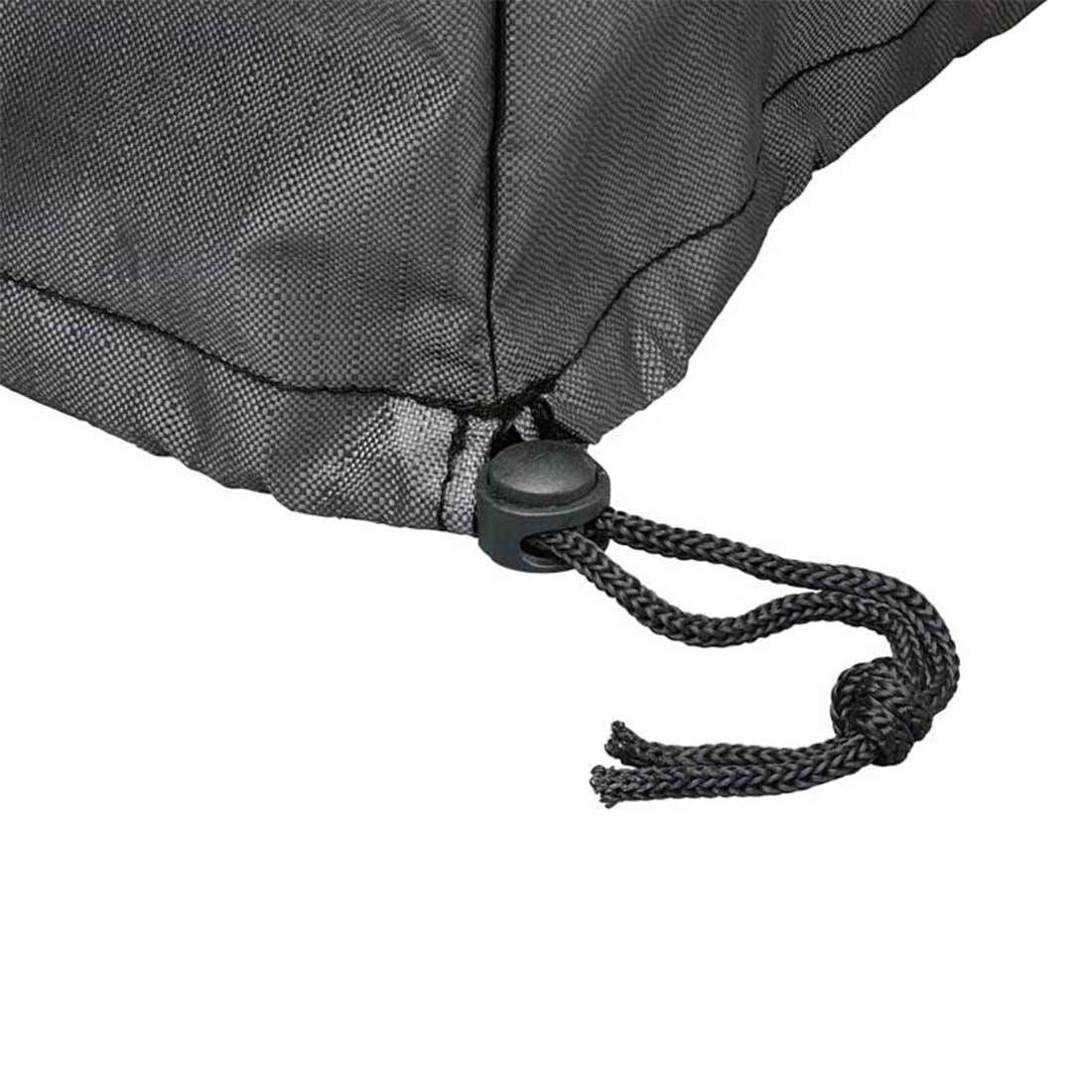 Loungetrekk for hjørnesofa ute 270x210x65/90 cm - AeroCover nærbilde av snorløsning