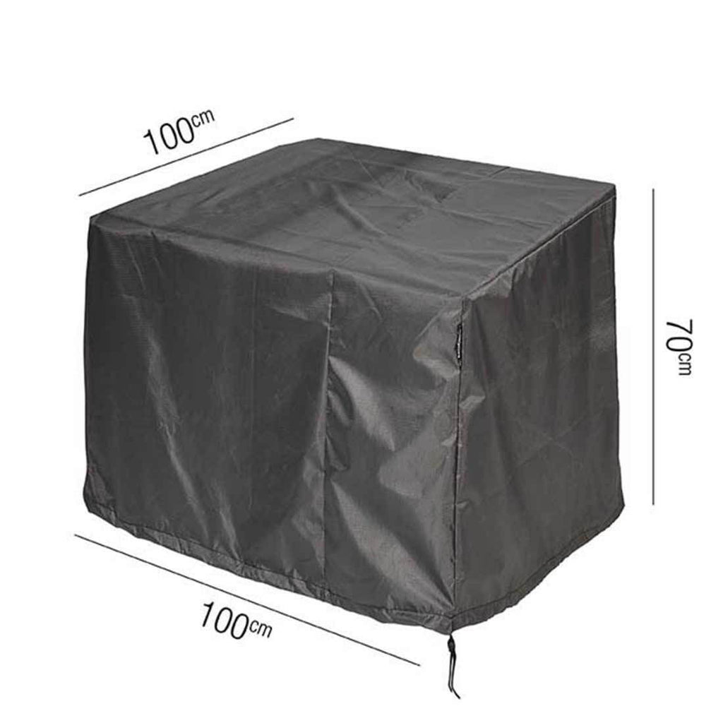 Loungetrekk for loungestol 100x100x70 cm - AeroCover bakside