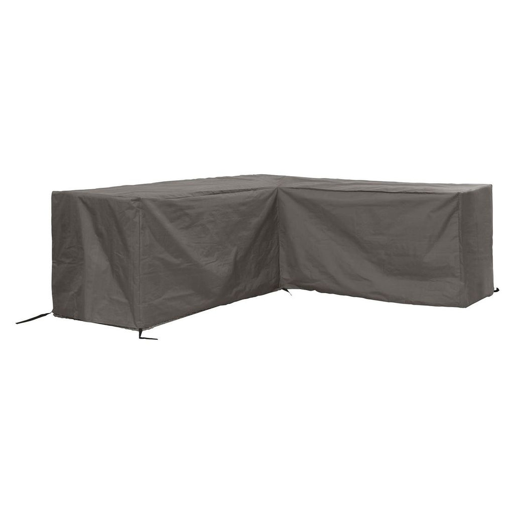 Loungetrekk L 275x275x75 cm mørkegrå fra LC Garden forfra