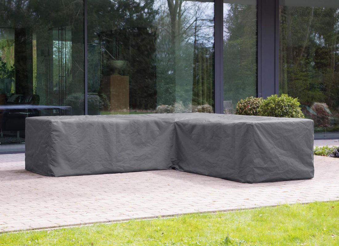 Loungetrekk L 275x275x75 cm mørkegrå fra LC Garden bakside
