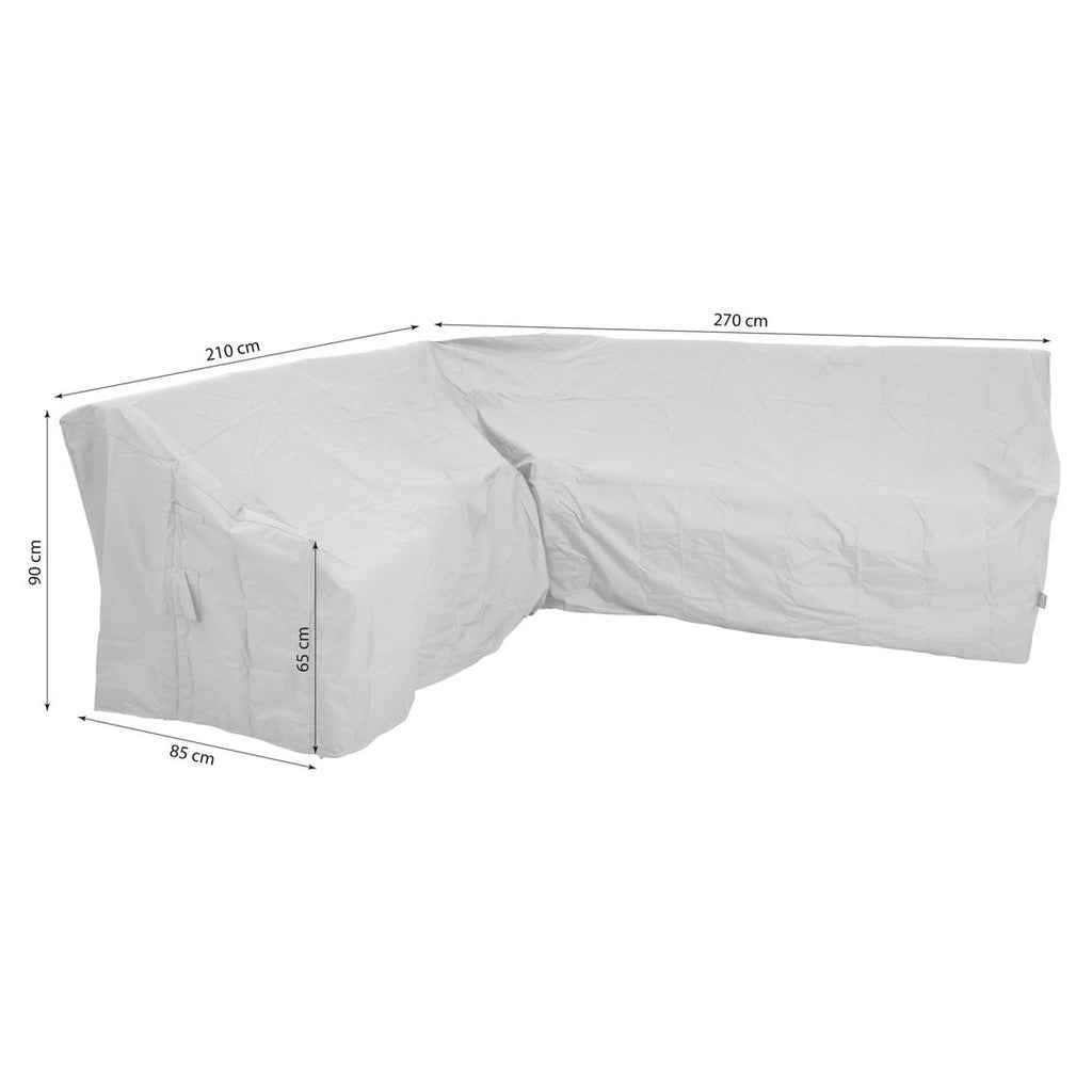 Loungetrekk Plus 210x270x65/90 cm beige bakside