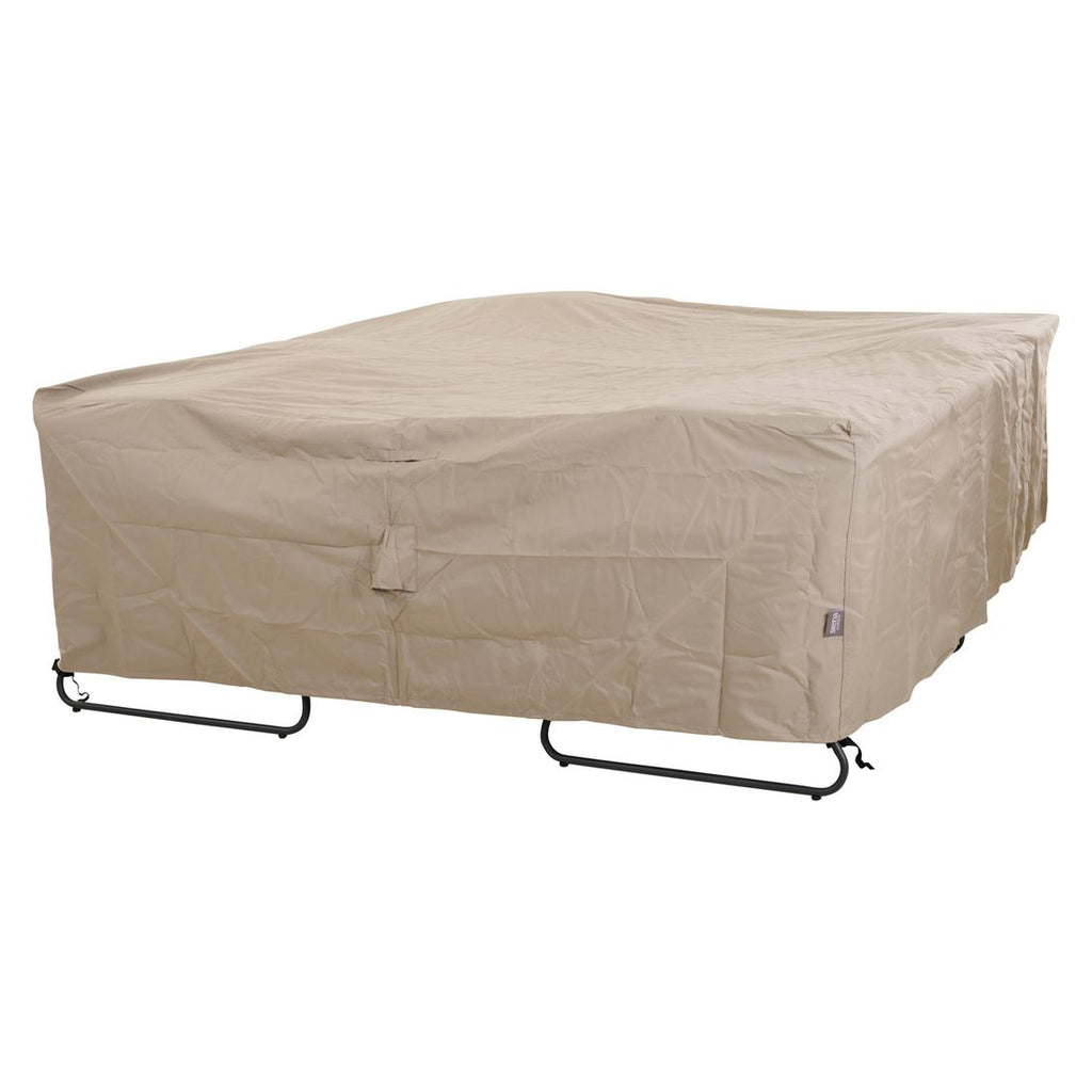 Loungetrekk Plus 270x210x70 cm beige for hagemøbler forfra