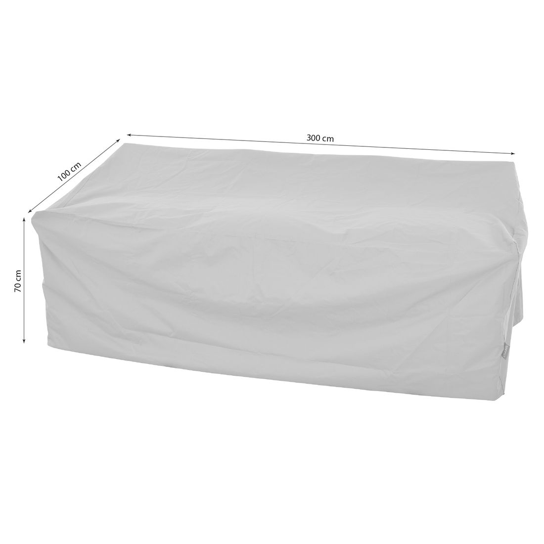 Detalj av Loungetrekk Plus 300x100x70 cm beige materiale