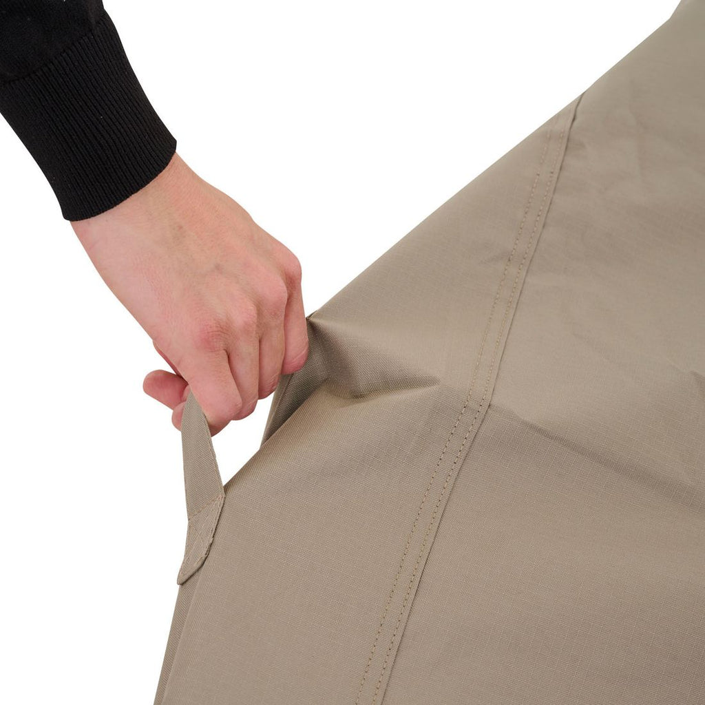 Nærbilde av tekstil på Loungetrekk Plus 300x100x70 cm beige