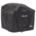Loungetrekk Sky 86x73x62 cm svart PVC sett forfra
