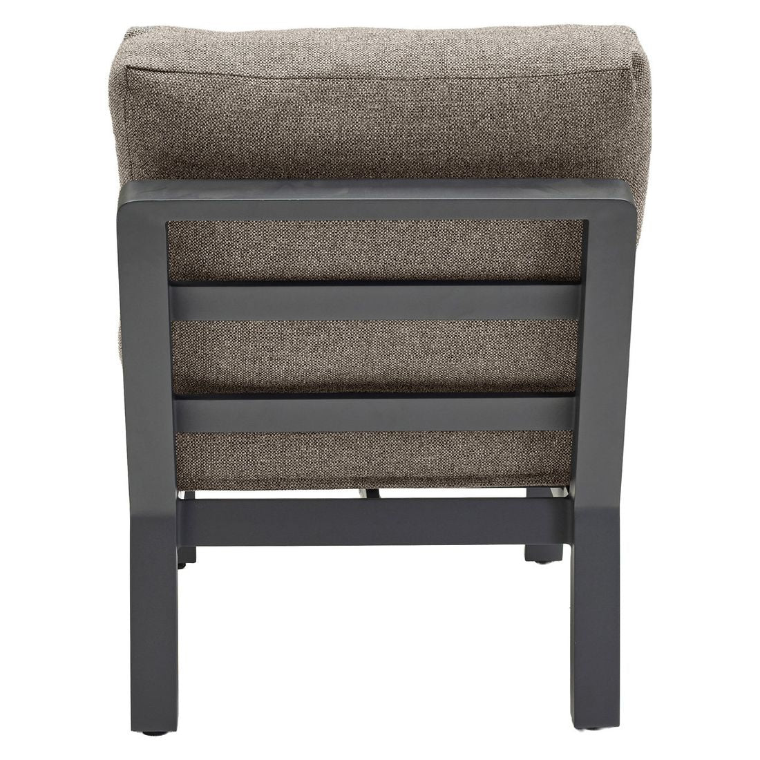 Midtmodul lounge Avena aluminium 63x86 cm - LC Garden sett fra siden
