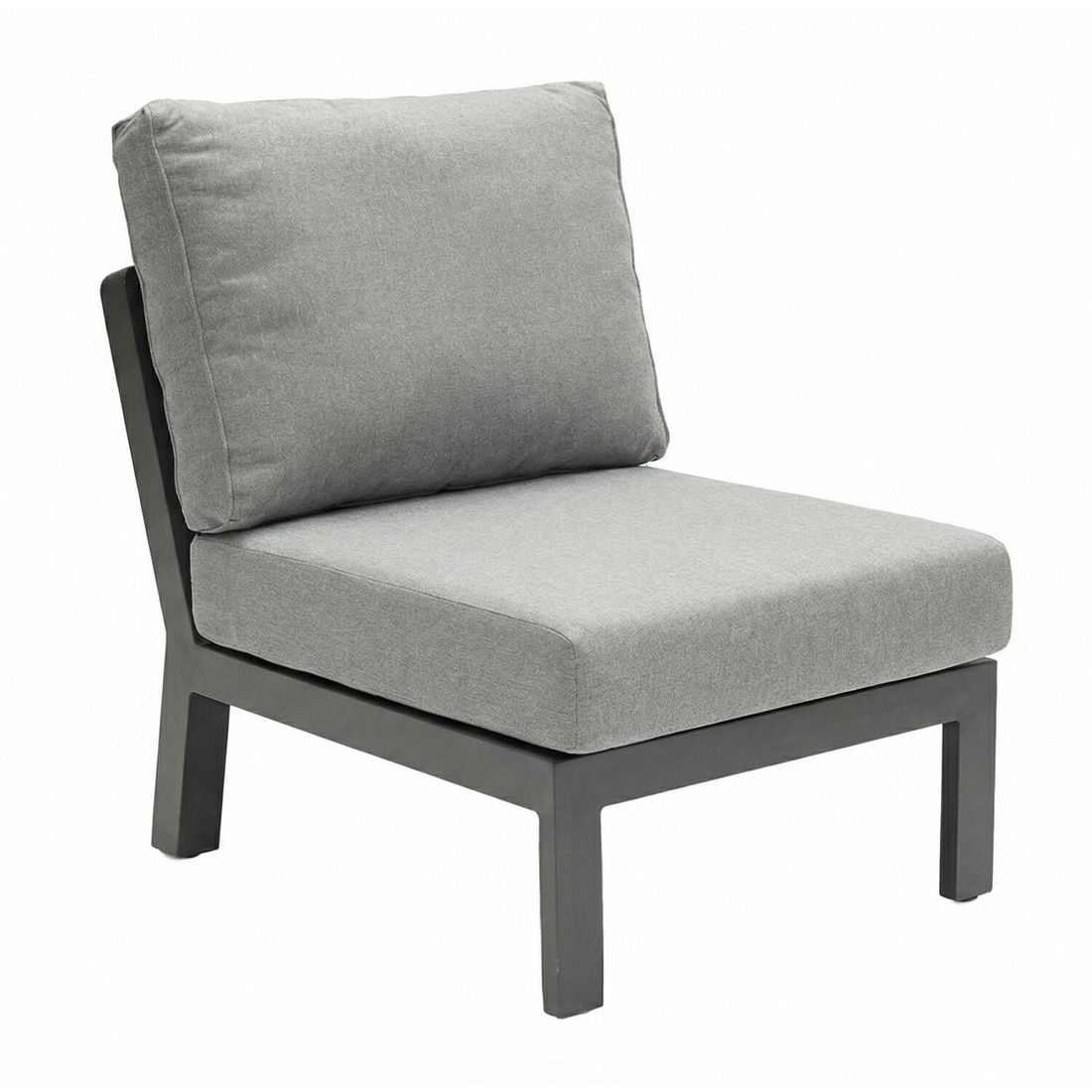 Midtmodul lounge Bondino aluminium 63x86 cm front