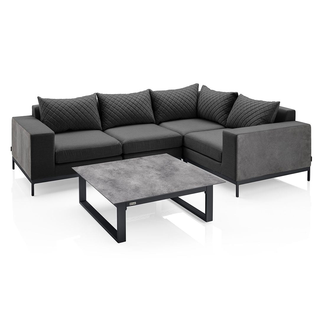 Midtmodul lounge Ego Modular aluminium/Sunbrella 69x96 cm - Kettler