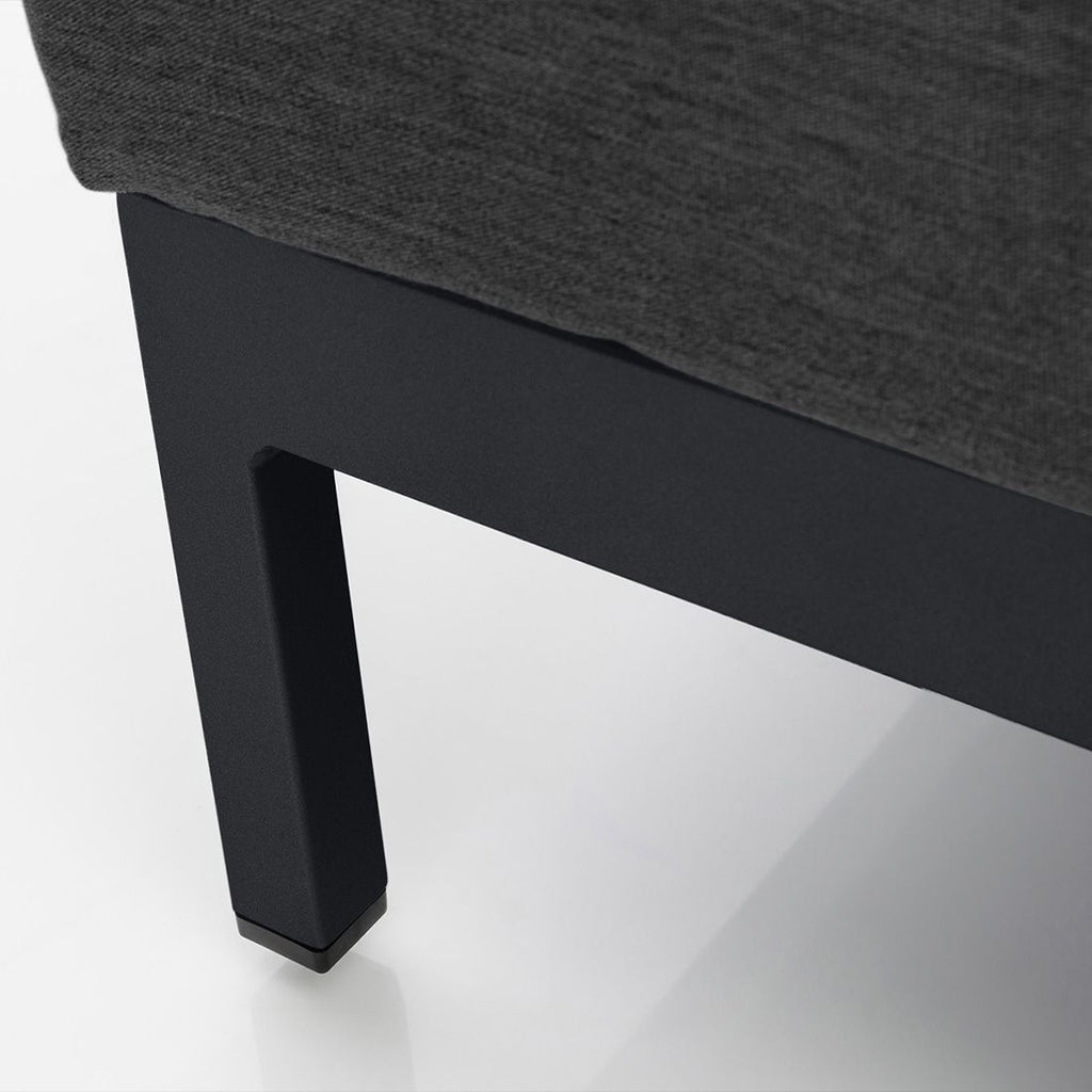 Detalj av Midtmodul lounge Ego Modular aluminium/Sunbrella 69x96 cm materiale