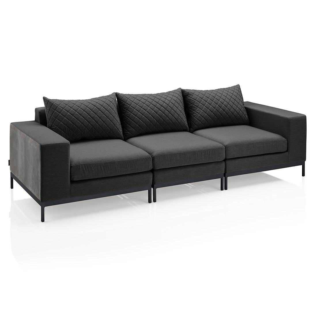 Midtmodul lounge Ego Modular aluminium/Sunbrella 69x96 cm - Kettler