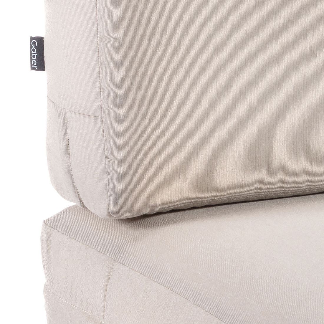 Midtmodul lounge Engels plast/utestoff 80 cm - Gaber
