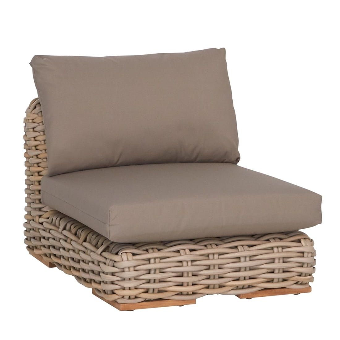 Midtmodul lounge FFF tau/polyrotting 85x115 cm bakside