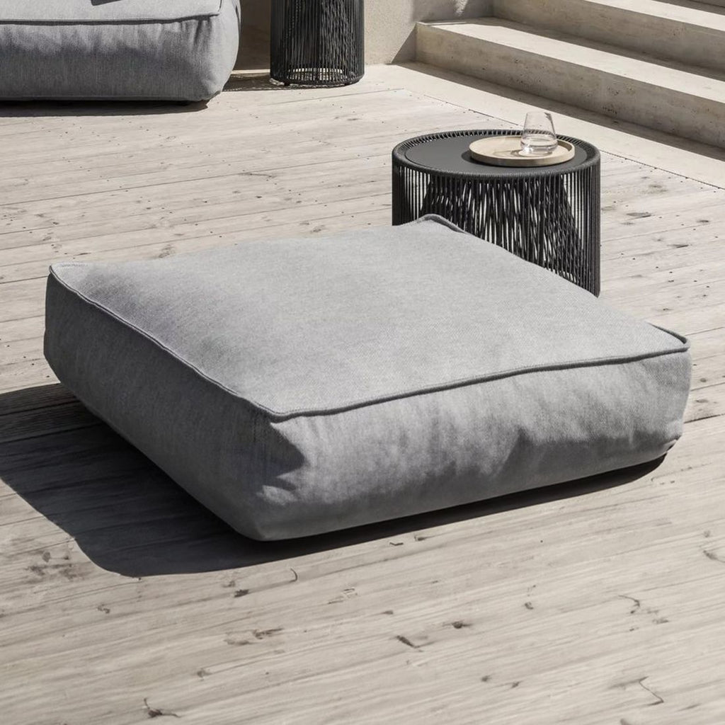 Midtmodul lounge Grow 95x95 cm kunstfiber Cloud forfra