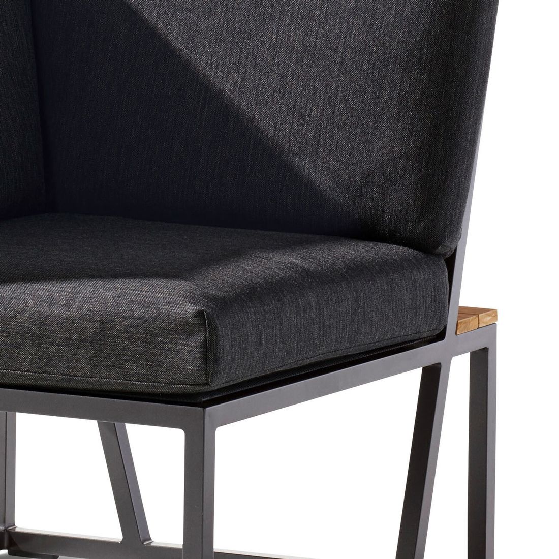 Oversikt over Midtmodul lounge Havanna aluminium 72x73 cm - Sieger i uterom