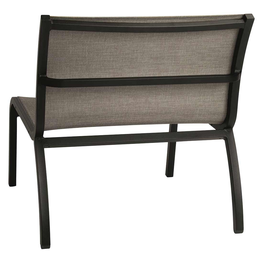 Midtmodul lounge Laris aluminium/textilen 74x83 cm - Stern bakside