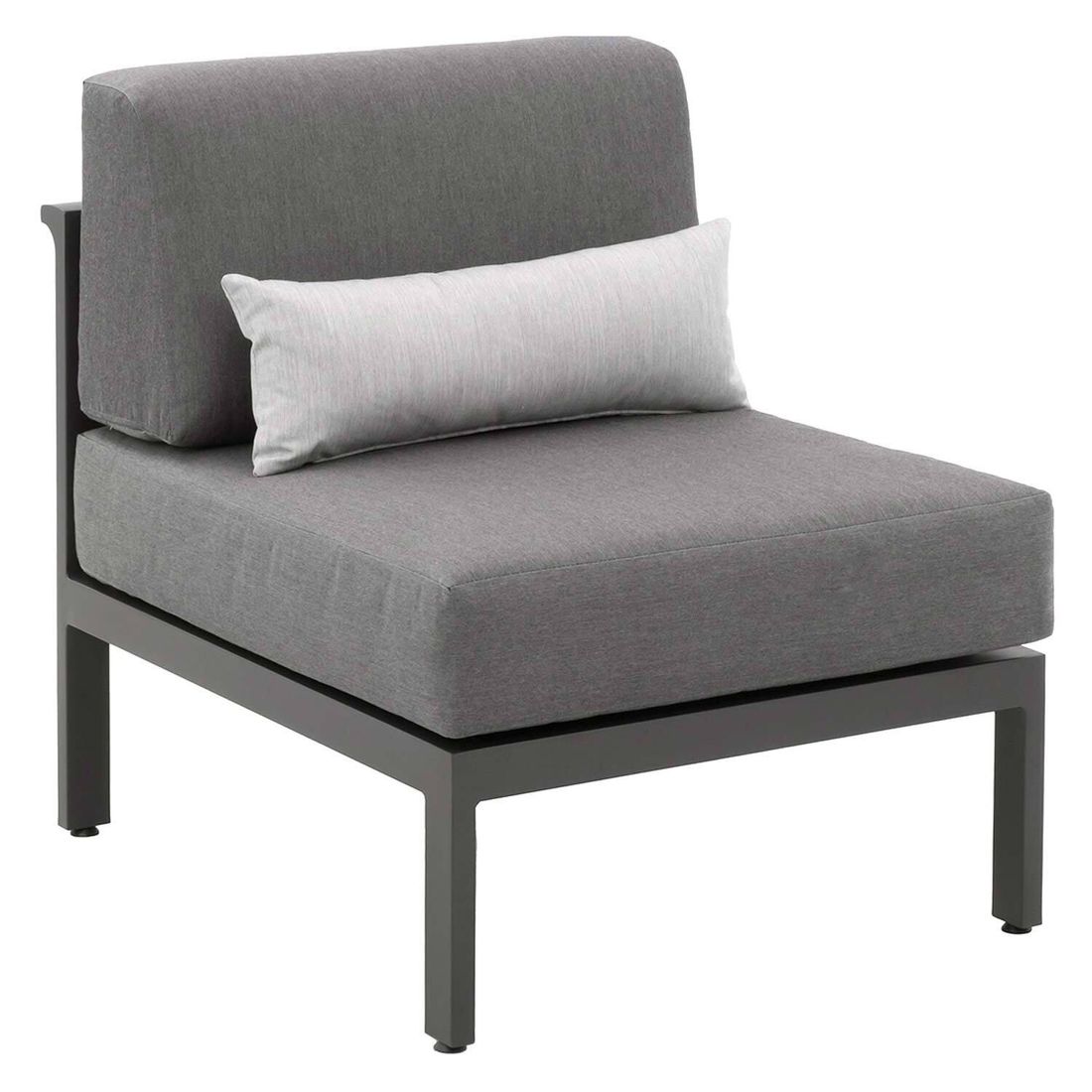 midtmodul lounge leonie aluminium flettverk 66x86 cm foran