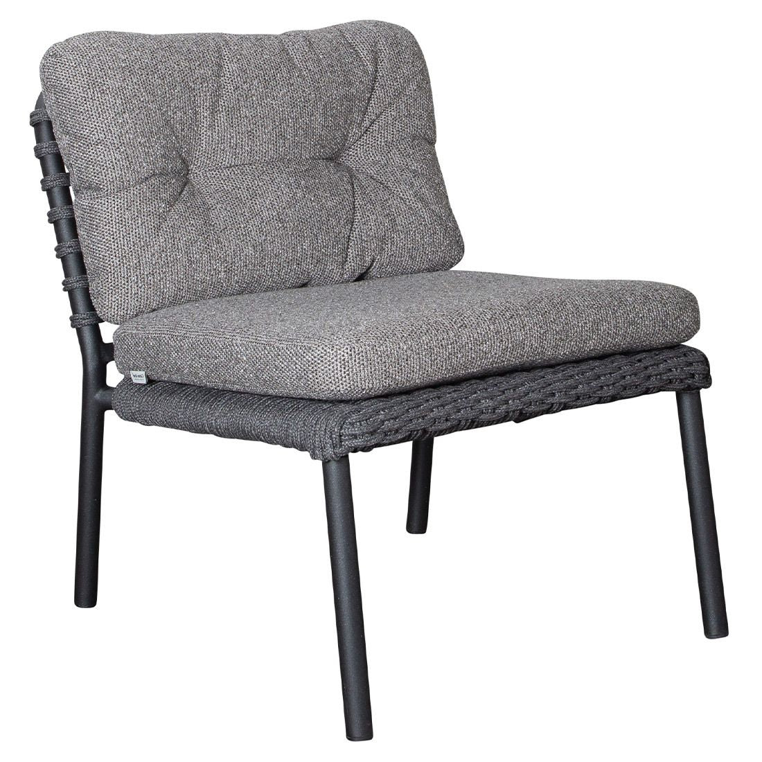 Midtmodul lounge Ocean høyre aluminium tau front