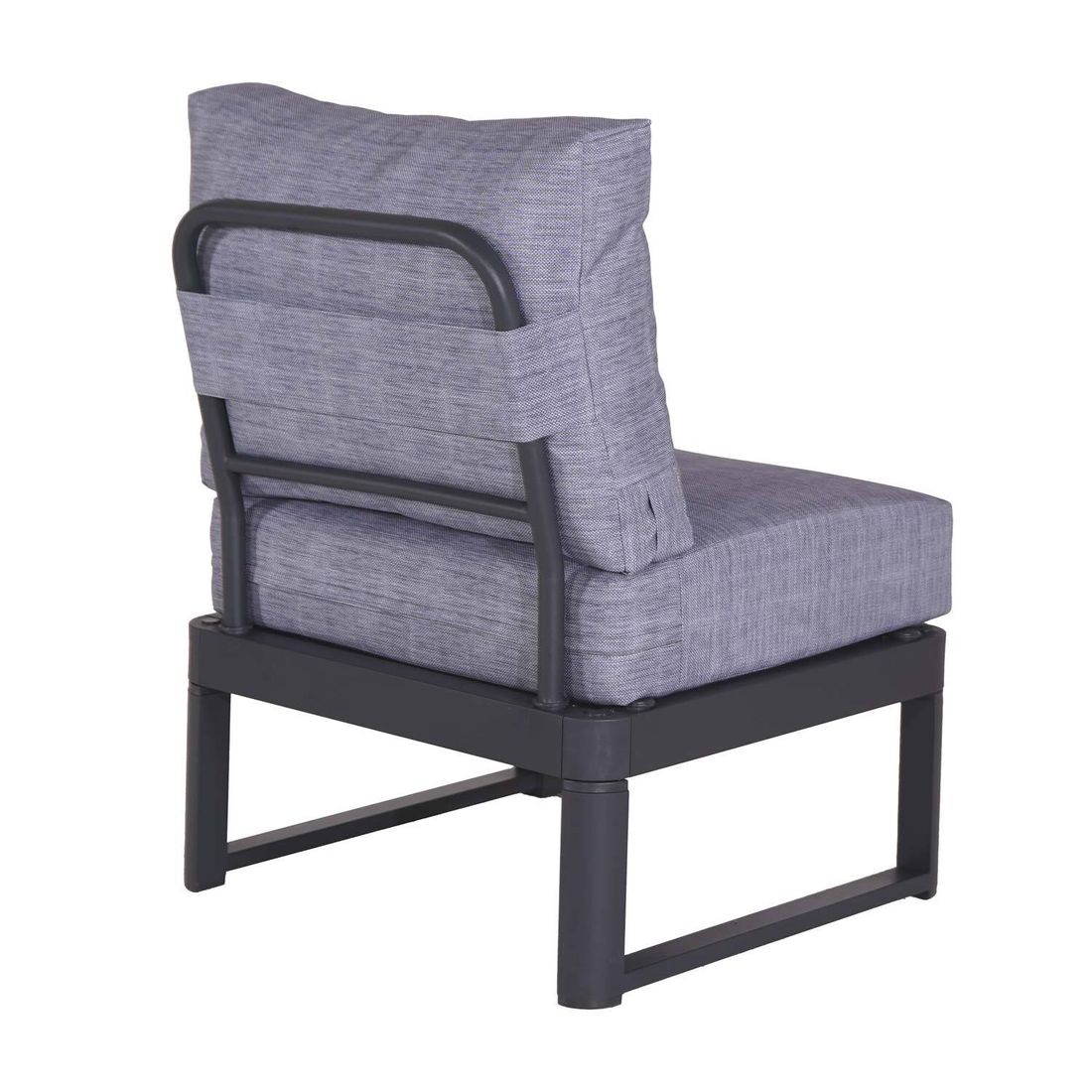 Midtmodul lounge Pandora aluminium 58 cm - OUTLIV nærbilde av tekstil