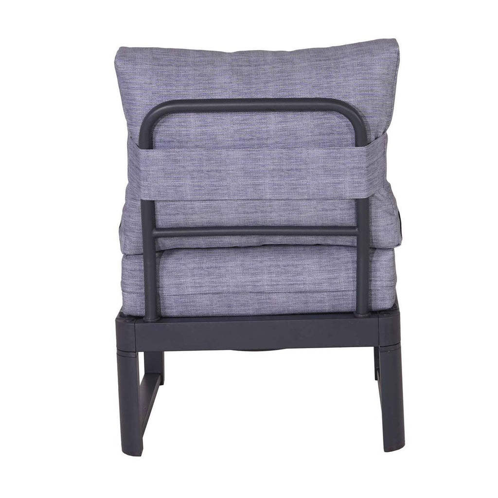 Midtmodul lounge Pandora aluminium 58 cm - OUTLIV visning av sete