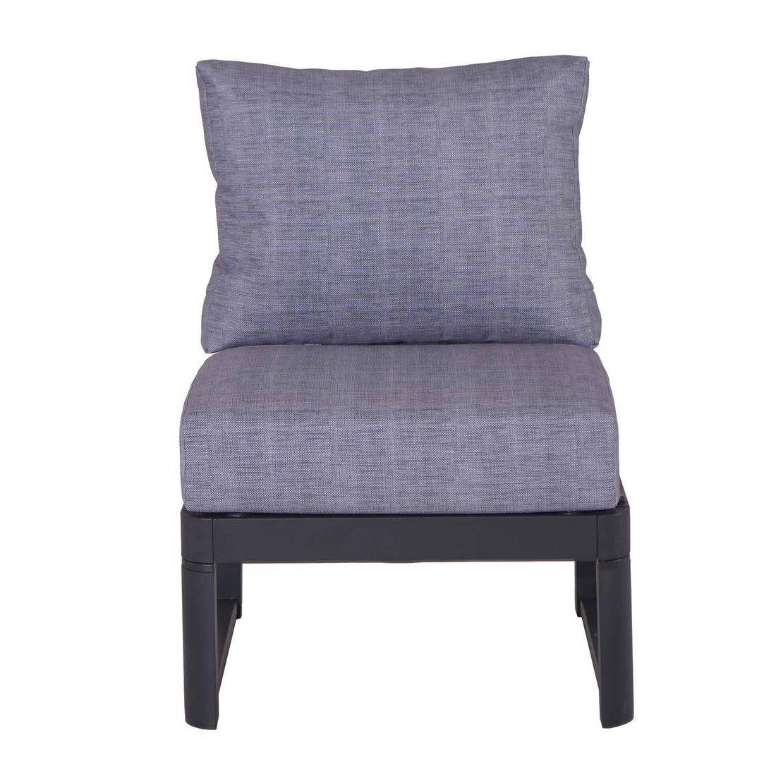 Midtmodul lounge Pandora aluminium 58 cm - OUTLIV helhetsbilde