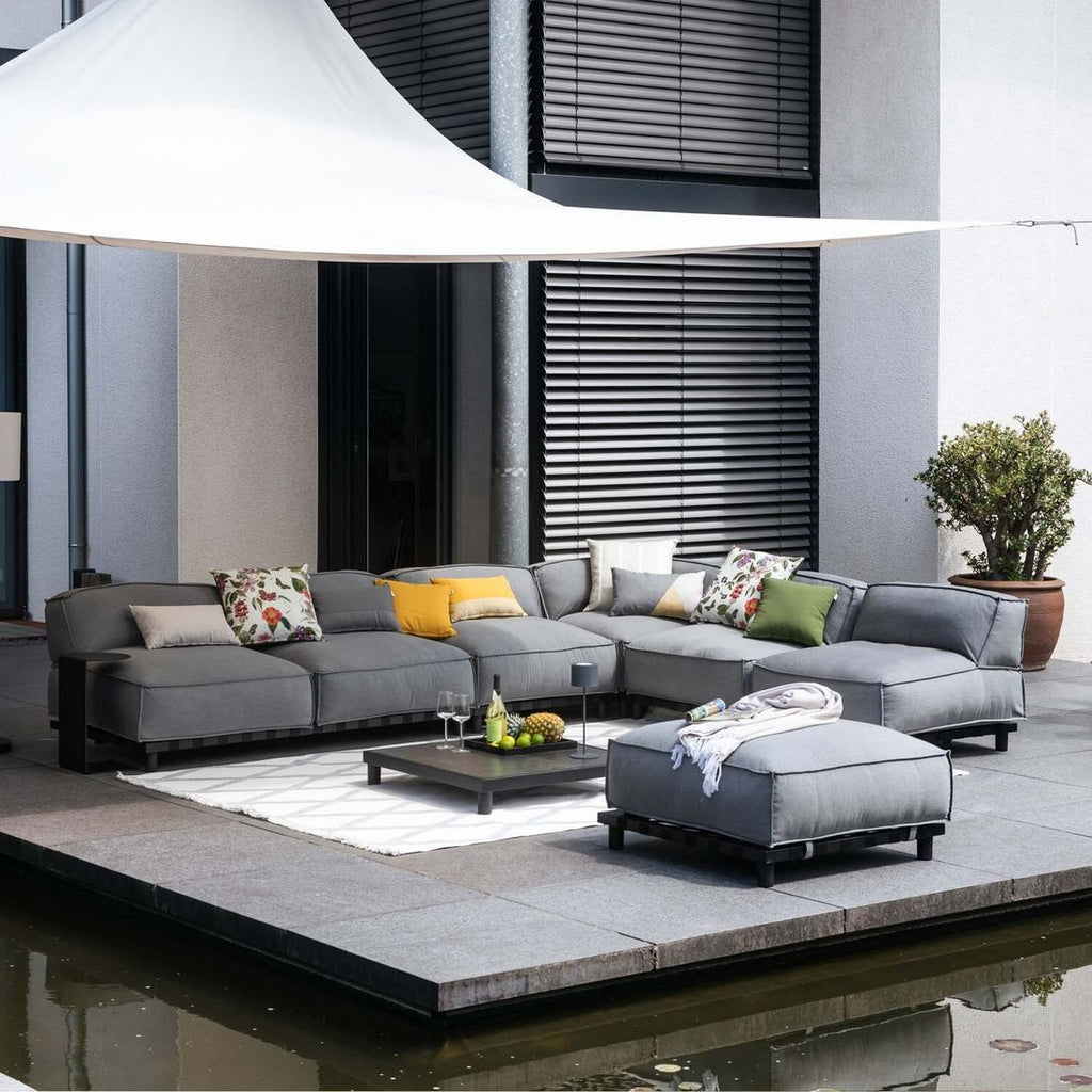 Midtmodul lounge Vlieland aluminium/Sunbrella 174 cm - Schöner Wohnen