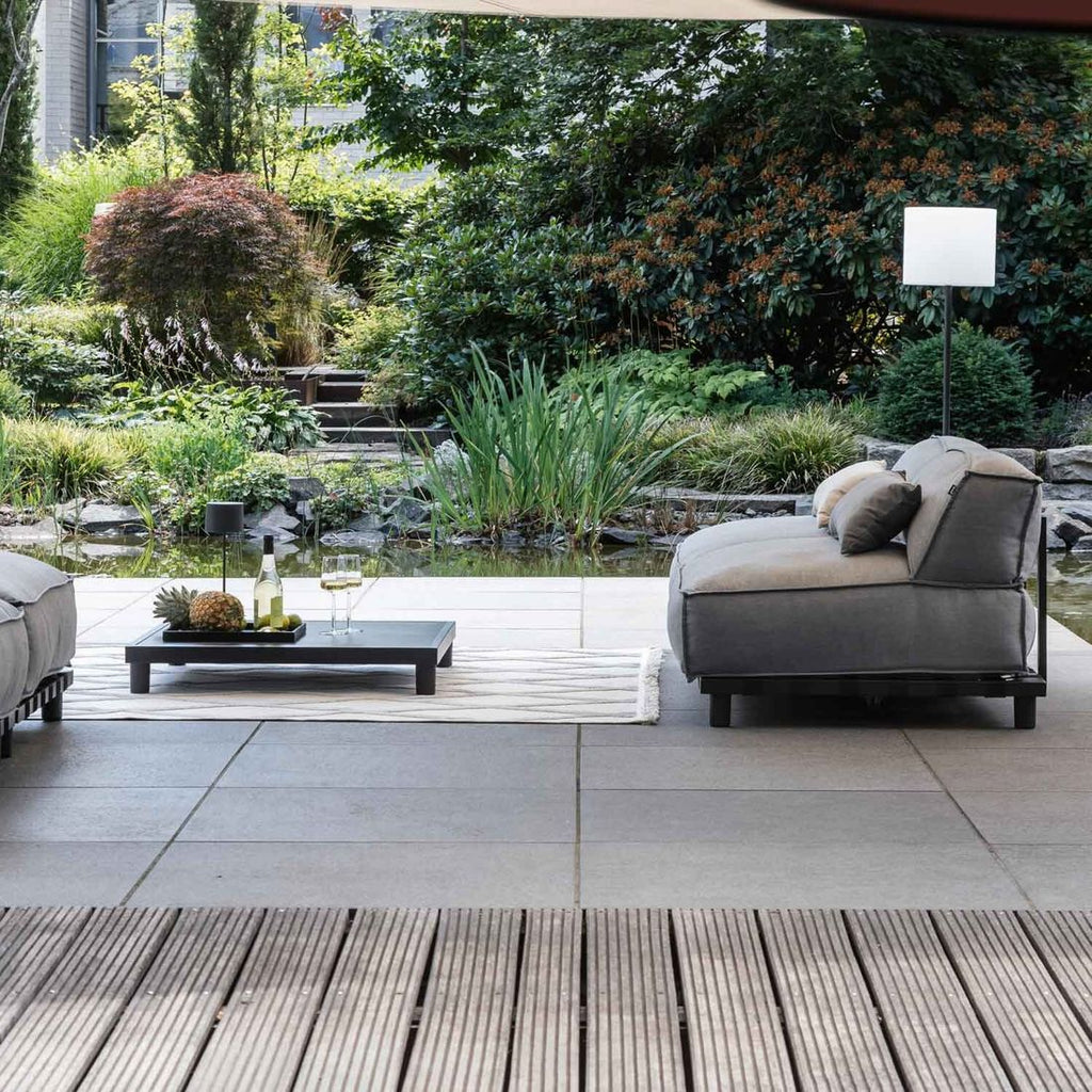 Midtmodul lounge Vlieland aluminium/Sunbrella 174 cm - Schöner Wohnen
