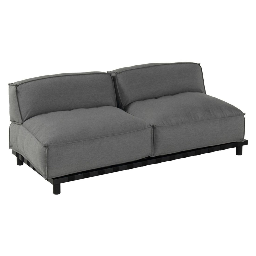 Midtmodul lounge Vlieland aluminium/Sunbrella bakside