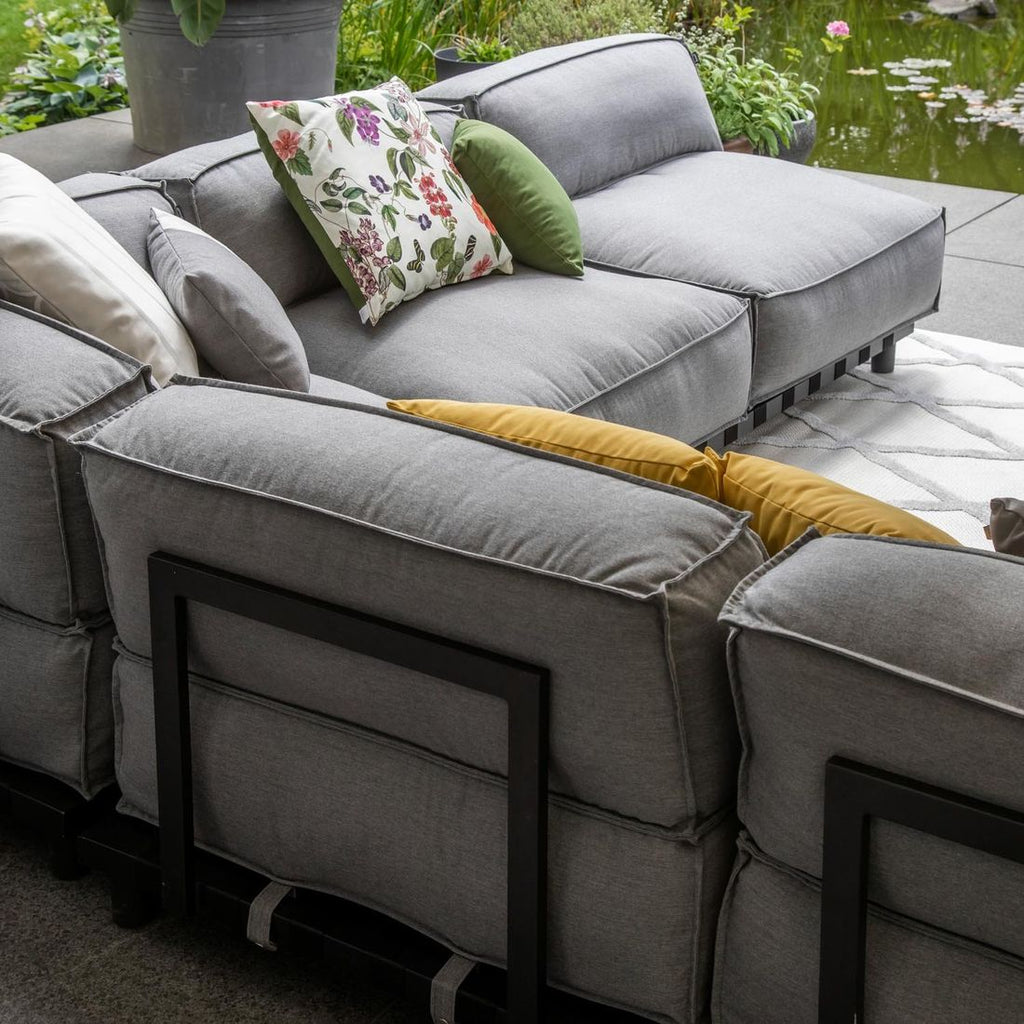 Midtmodul lounge Vlieland aluminium/Sunbrella 174 cm - Schöner Wohnen