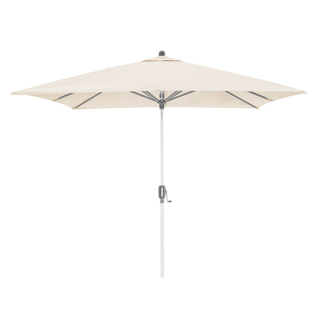 Midtstolpe-parasoll ACT Auto-Tilt 240x240 cm forfra