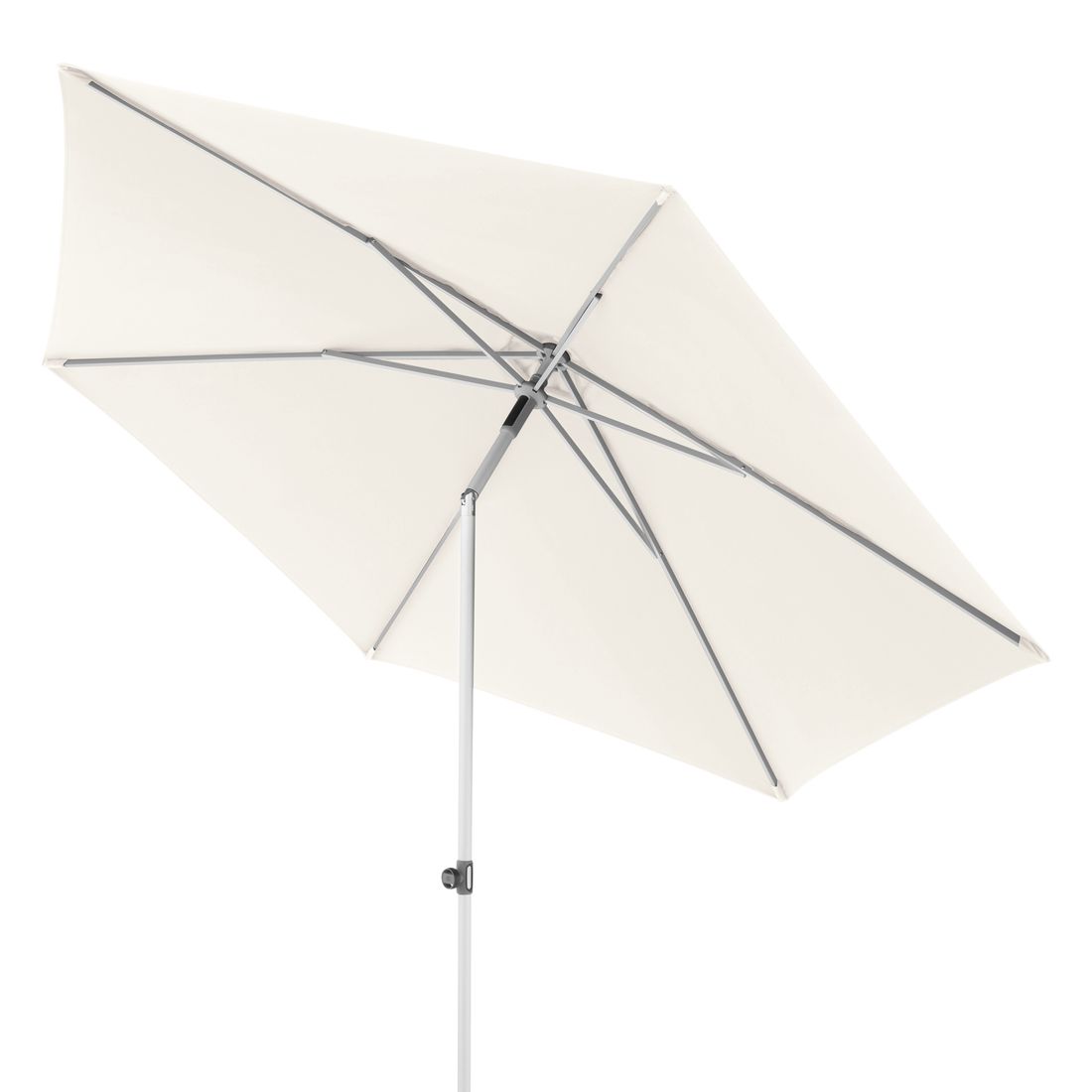Midtstolpe-parasoll ACT NEO Push Up Ø310 cm natur forfra