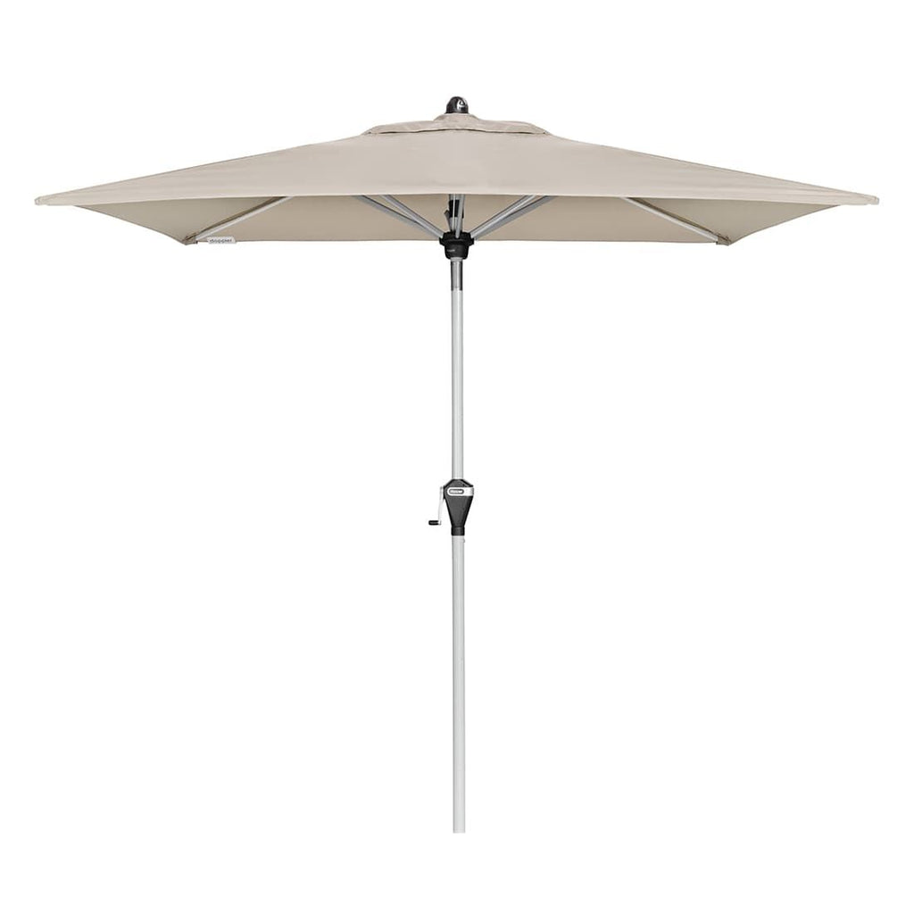 Midtstolpe-parasoll Active 210x140 cm med sveiv forfra