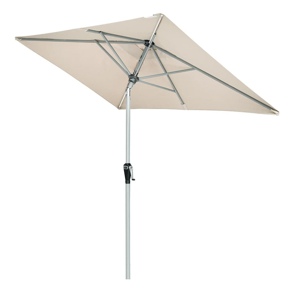 Midtstolpe-parasoll Active 210x140 cm med sveiv bakside