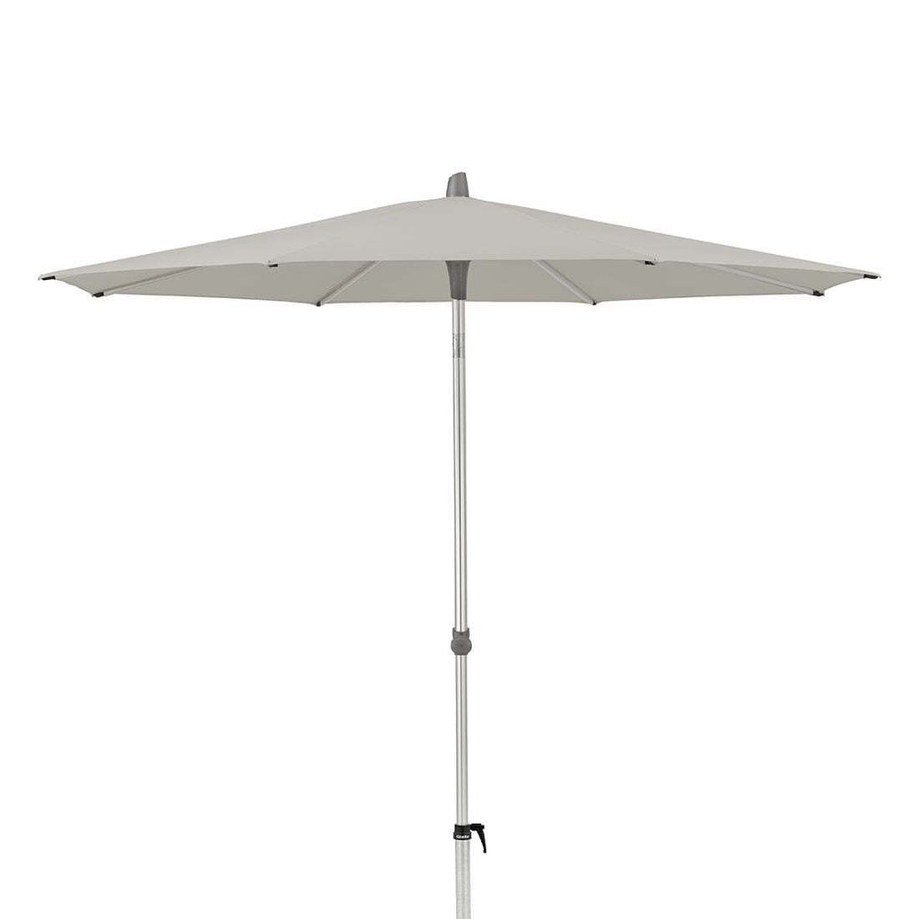 Midtstolpe-parasoll Alu Smart Ø200cm aluminium bakside
