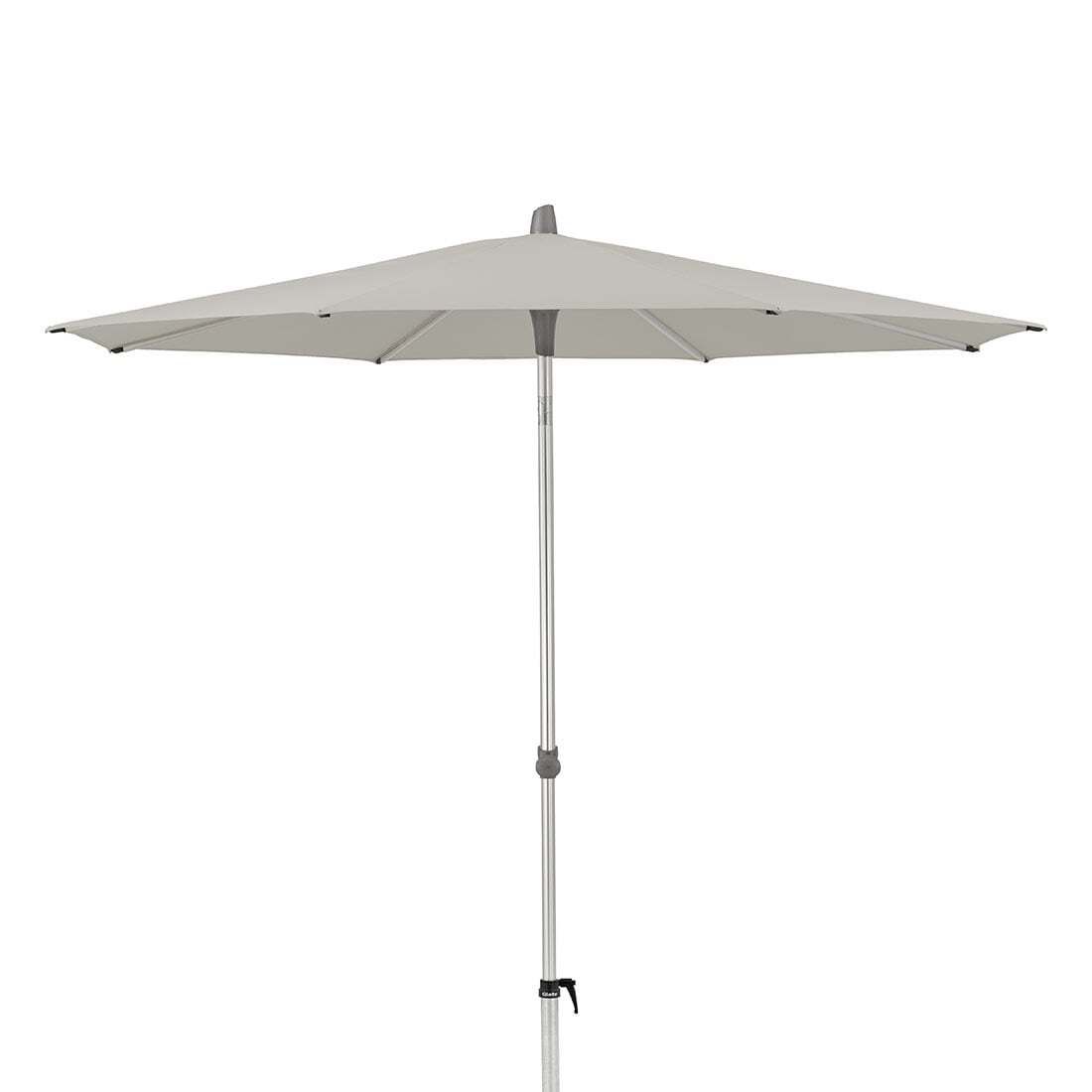 Midtstolpe-parasoll Alu Smart Ø200cm aluminium bakside