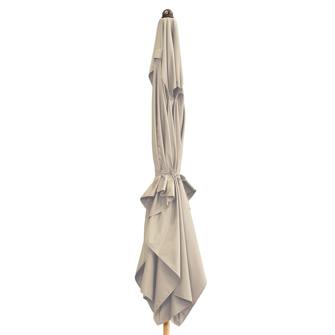 Nærbilde stoff Midtstolpe-parasoll Alu-Wood Ultra 300x200cm aluminium