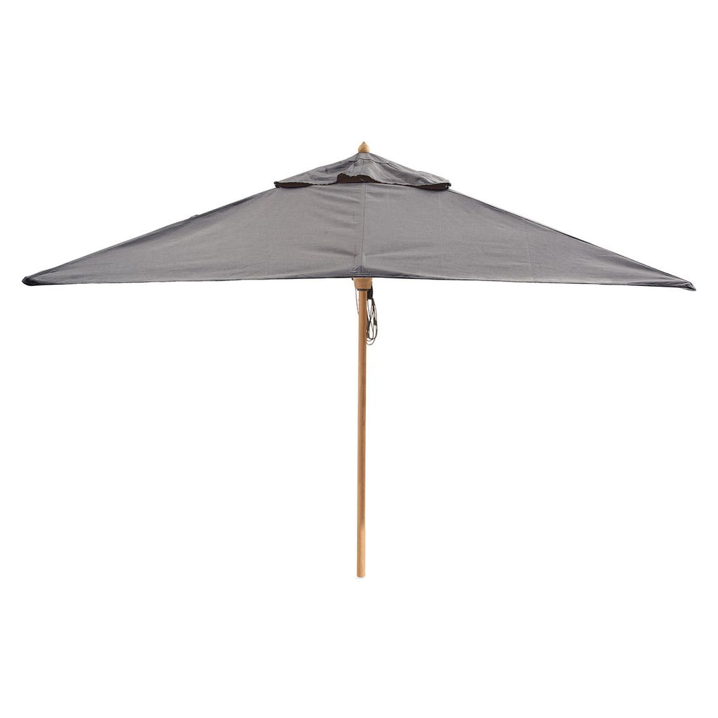 Midtstolpe-parasoll Aton 350x240cm rektangulær forfra