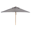Midtstolpe-parasoll Aton 350x240cm rektangulær forfra