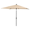 Midtstolpe-parasoll Avio 250x200 cm antrasitt/ecru forside