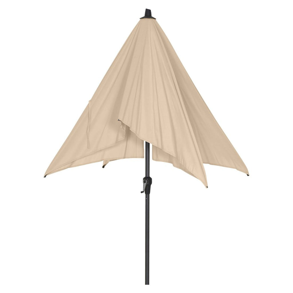 Midtstolpe-parasoll Avio 250x200 cm antrasitt/ecru - Siena Garden